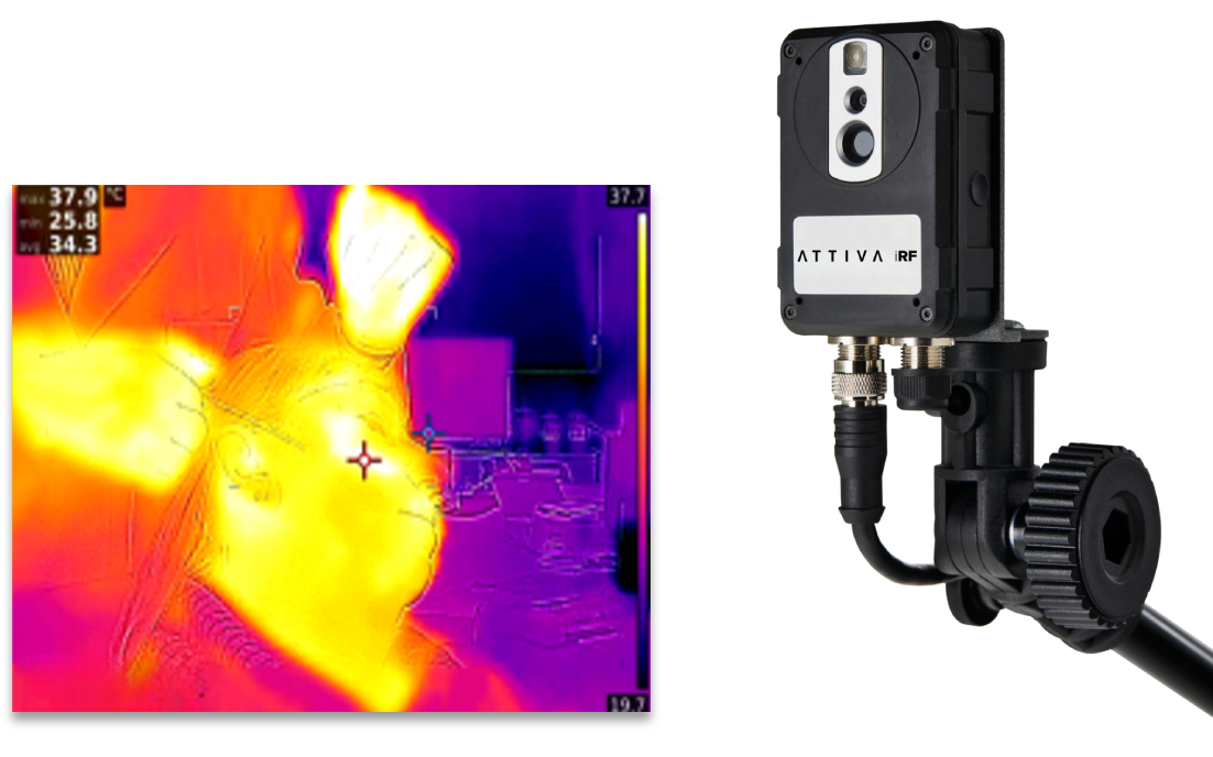 Thermal camera streaming on device interface